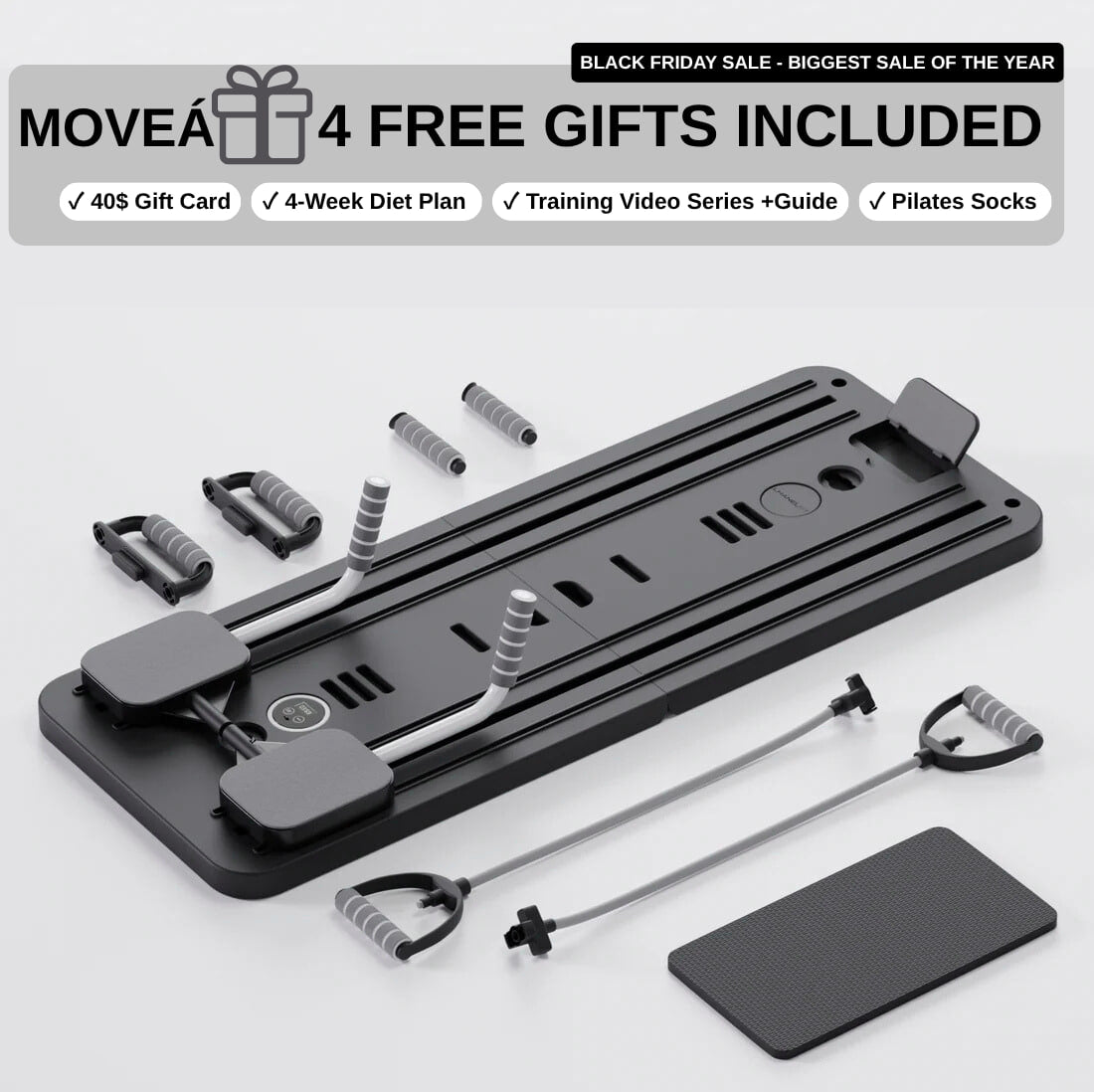 MOVEÁ™ Portable Pilates Reformer Set