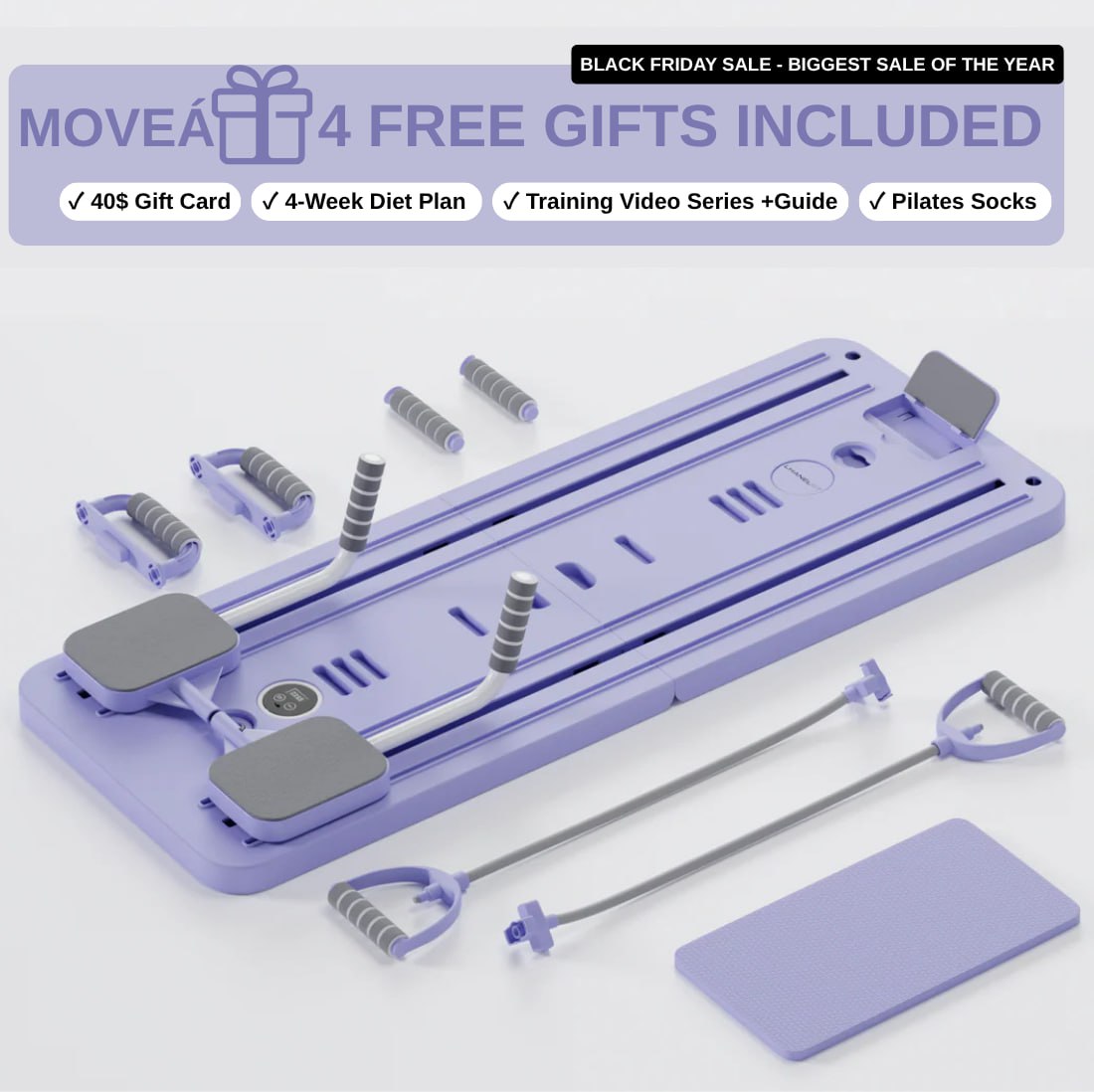 MOVEÁ™ Portable Pilates Reformer Set